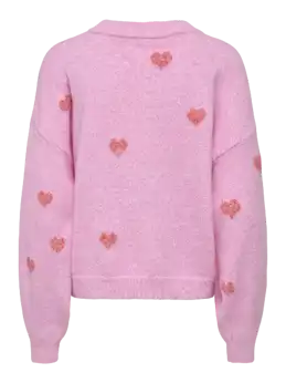 Rica Ls Detail O-Neck Cc Knt