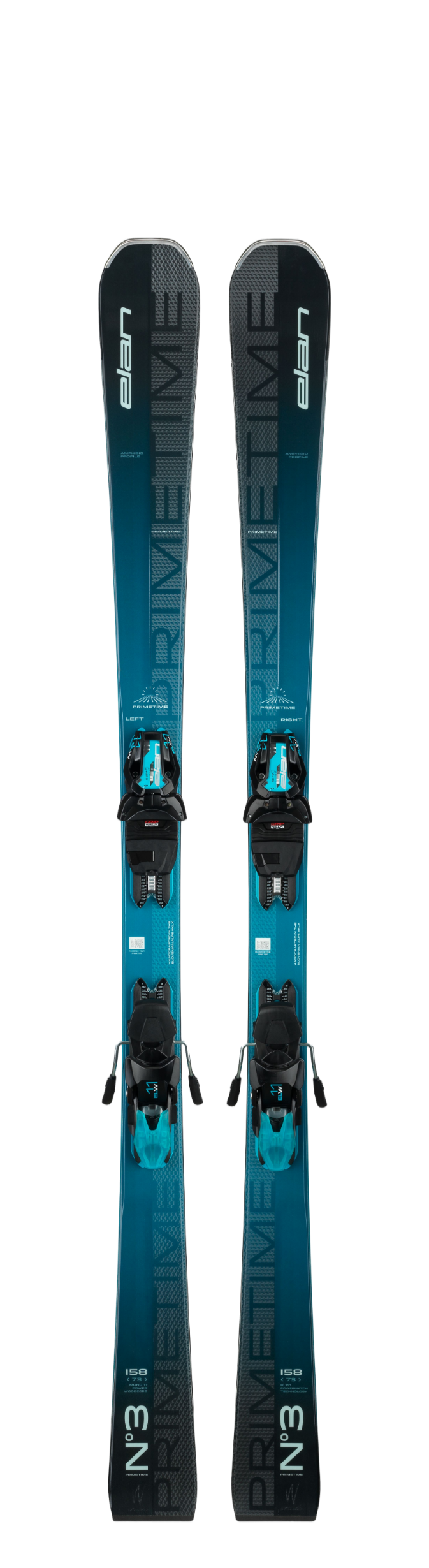 Elan Primetime N3 W Powershift Ski's + Bindingen
