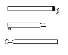 Dakstang 170-260 cm, 28mm aluminium