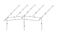 Frame Voortent President/Smaragd FTP Fiber