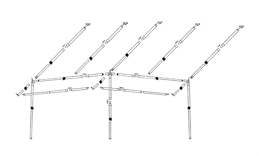 Frame Voortent President/Smaragd FTP Fiber