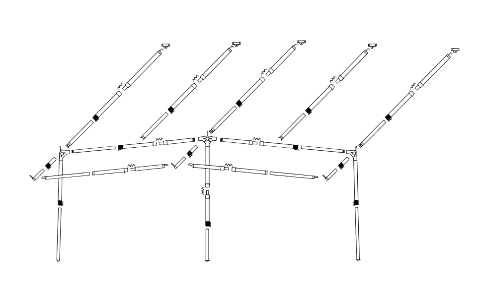 Frame Voortent President/Smaragd FTP Fiber