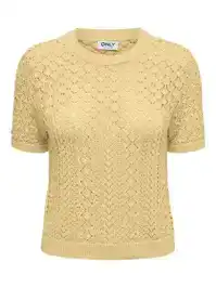 Saga SS O-Neck Knit Top