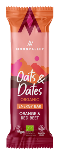 Organic Oats & Dates Bar - Orange & Red Beet
