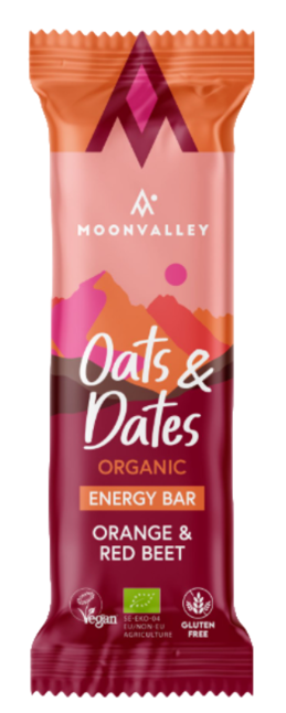 Organic Oats & Dates Bar - Orange & Red Beet