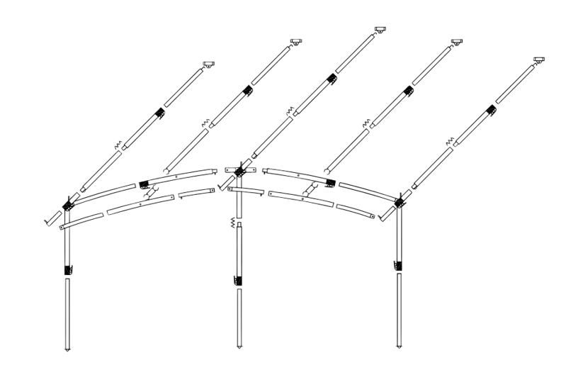 Frame Voortent Onyx 270 Aluminium 28mm