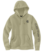 Relaxed Fit Logo Sleeve Hoodie