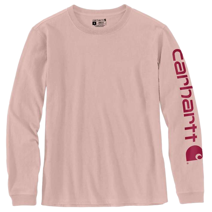 Loose Fit Long Sleeve Logo Shirt