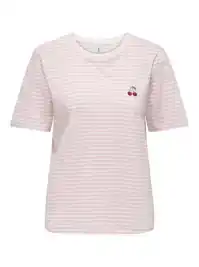Happy S/S Emb Top Jrs