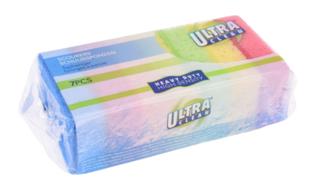 Schuursponzen Set van 7