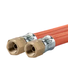 Gasslang PVC 1/4 Inch Links 1,5 Meter