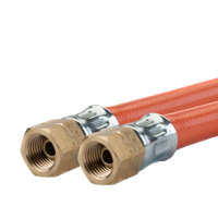 Gasslang PVC 1/4 Inch Links 1,5 Meter