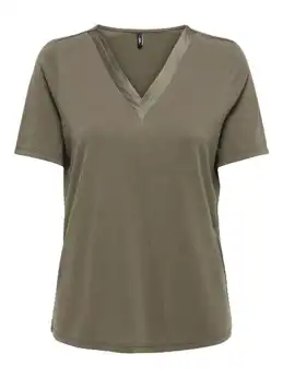 Free Split V-Neck Top
