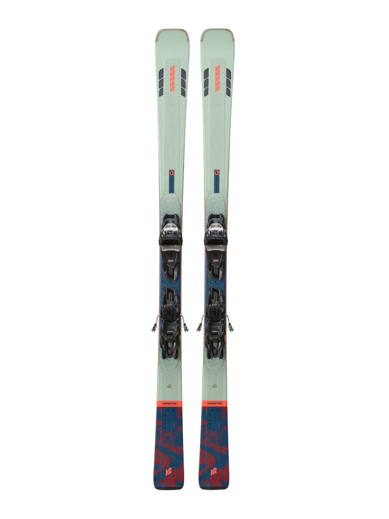 Disruption 78C W Ski's + Bindingen