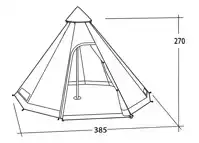 Moonlight Tipi Tent